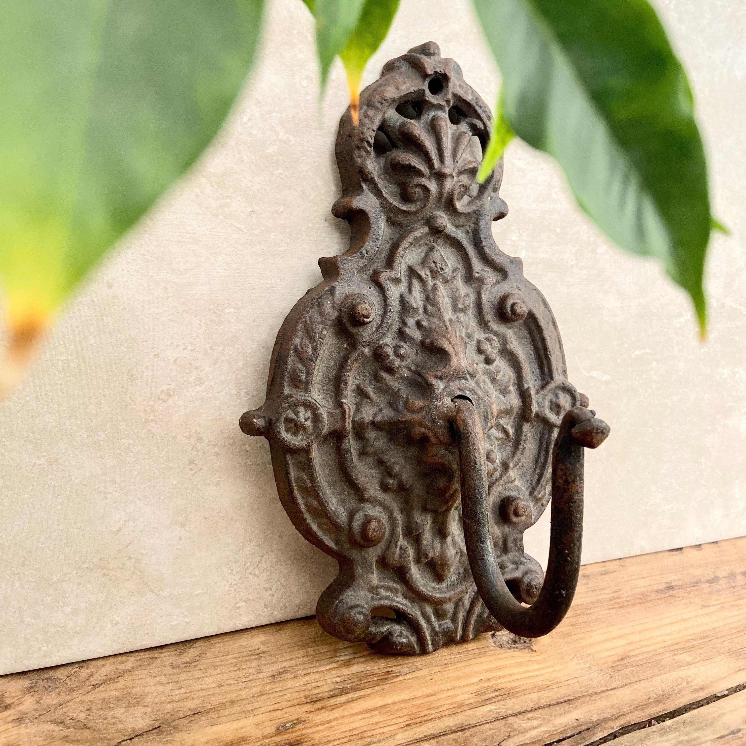 Ornate Cast Iron Hook, Antique Coat Hook, Wall Hook, Wall Hanging, Black  Iron Coat Hook, Decorative Wall Hanger, Gifts for Home